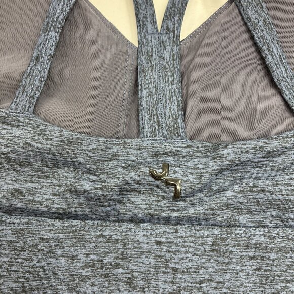 JoyLab Womens Size L Blue Strappy Sports Bra Activewear Padded Medium Support - Picture 4 of 5